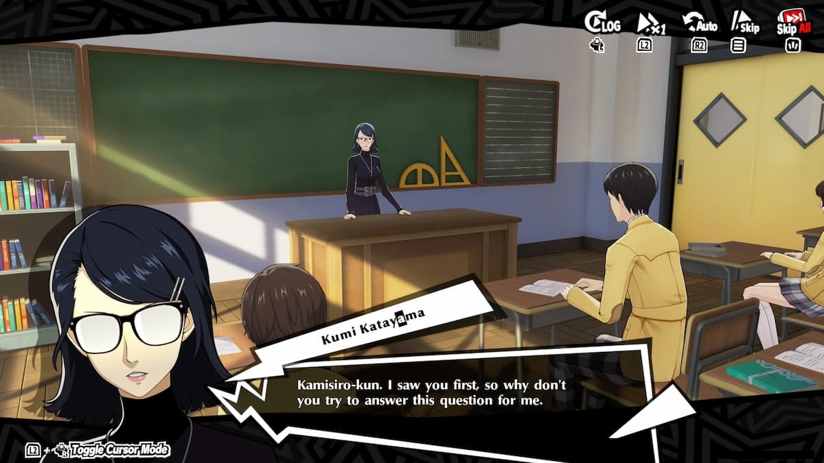 Questions in Persona 5 Phantom X