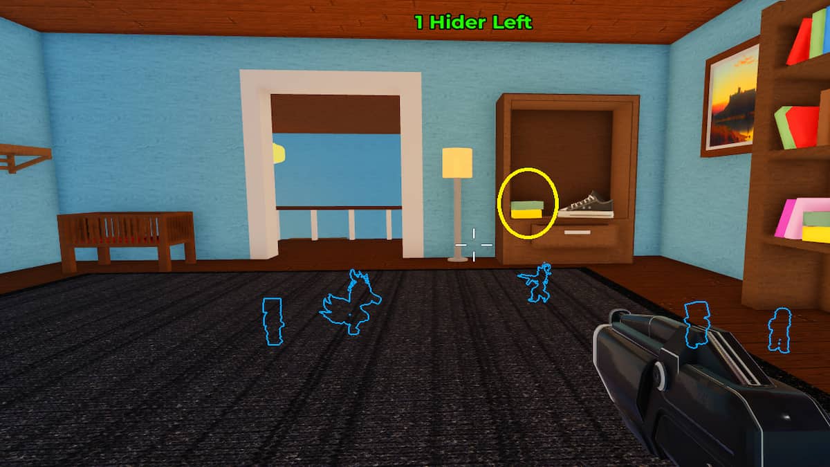 A cupboard in Roblox