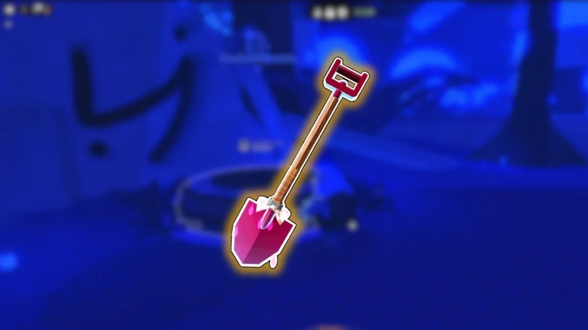 Enchanted Shovel in DIG