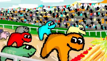 Roblox Horse Racing promo art.