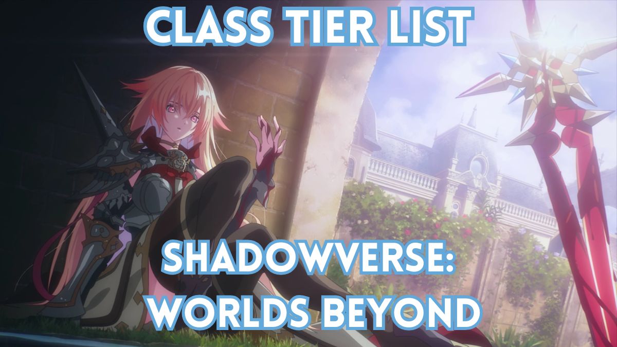An injured girl is sitting against a wall in Shadowverse Worlds Beyond