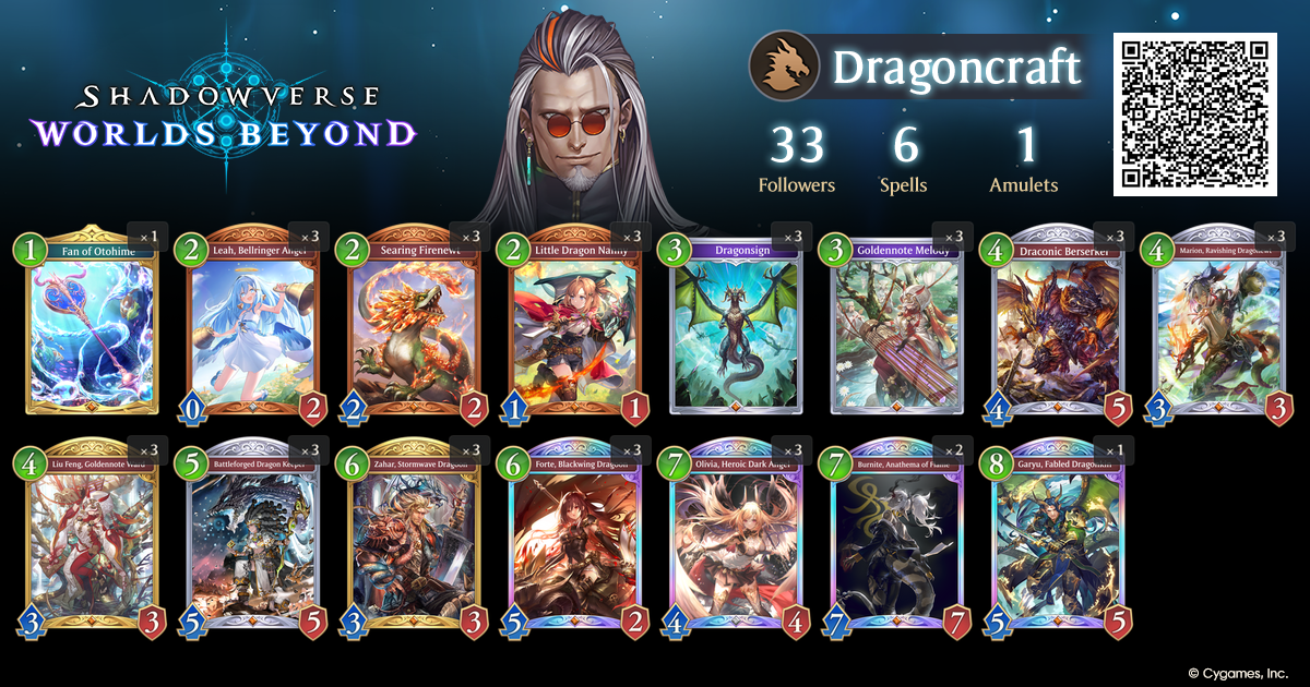 Dragoncraft Shadowverse Decks