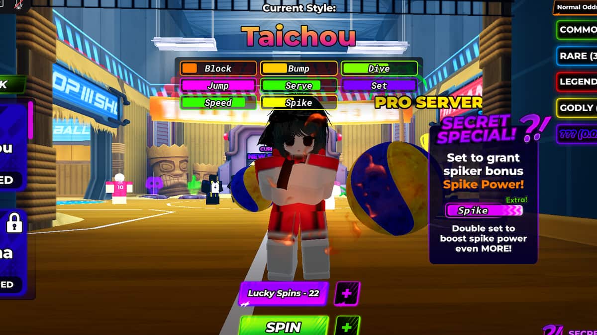 The Taichou Style in Volleyball Legends