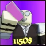 Alchemist unit in Wild Rails Tower Defense Roblox experience.