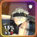 Astra unit in Anime Run Kingdom Roblox experience.