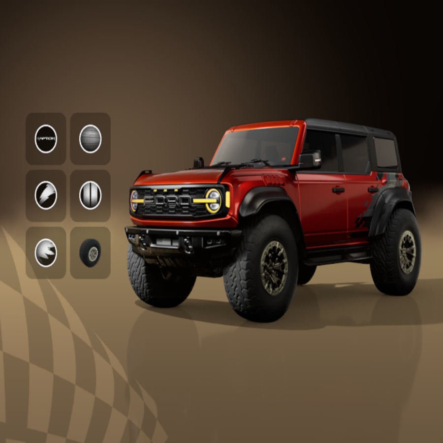Ford Bronco Raptor Bundle Item Bundle