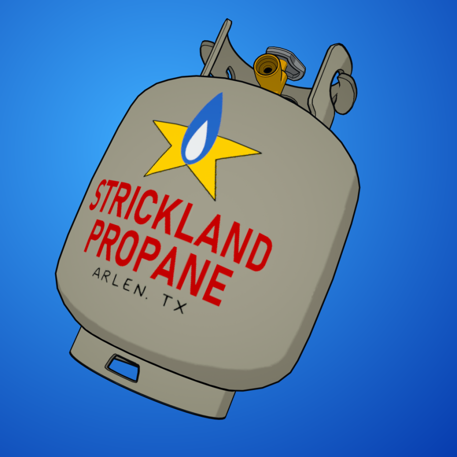 Strickland Propane Tank BackBling