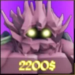 Coral Monster unit in Wild Rails Tower Defense Roblox experience.