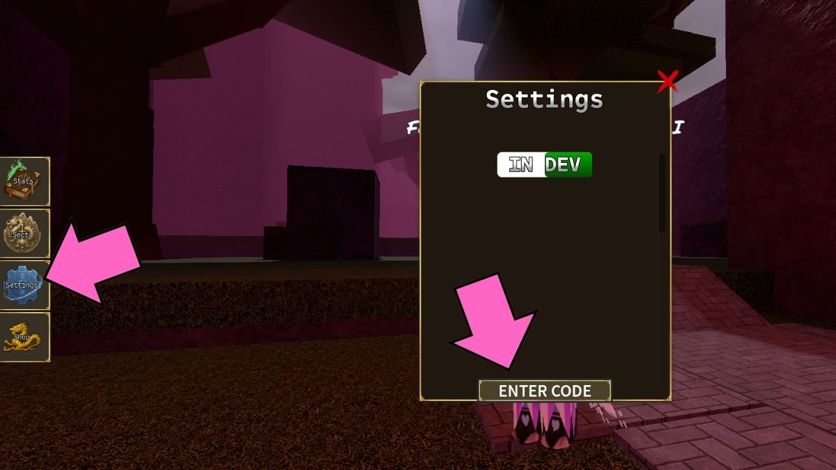 How to redeem codes in Cultivation Era