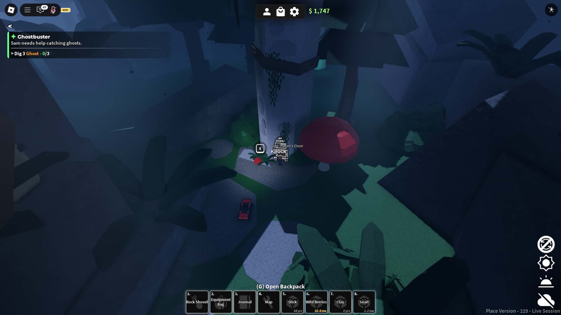 Roblox DIG Enchantment Tome buy NPC Wizard location