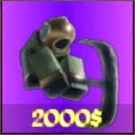 Diver unit in Wild Rails Tower Defense Roblox experience.