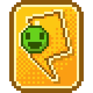 Happy SP card in Block Tales Roblox experience.