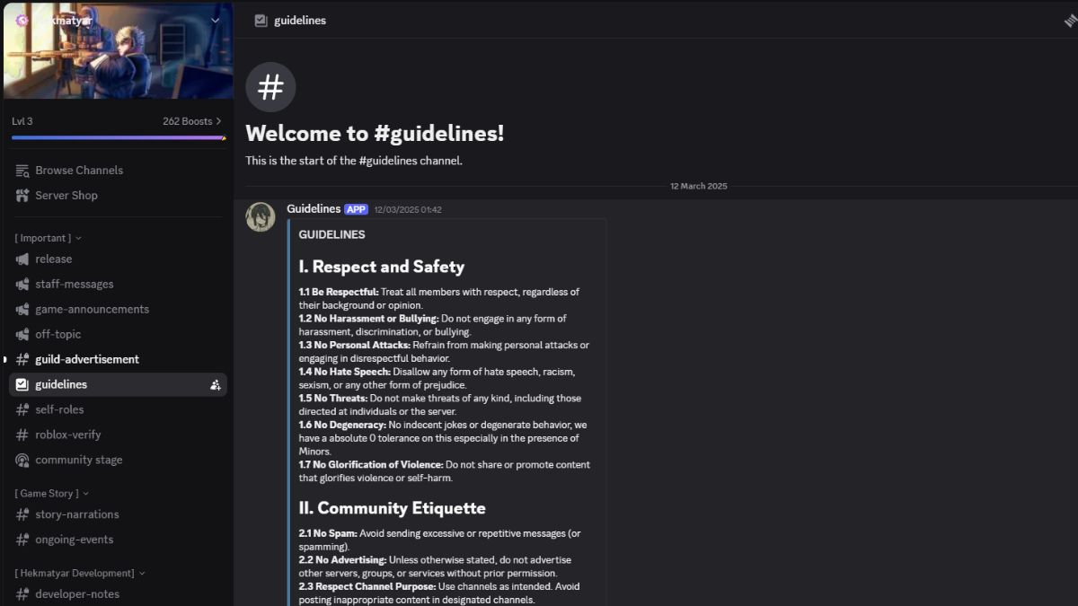Hekmatyar Discord server