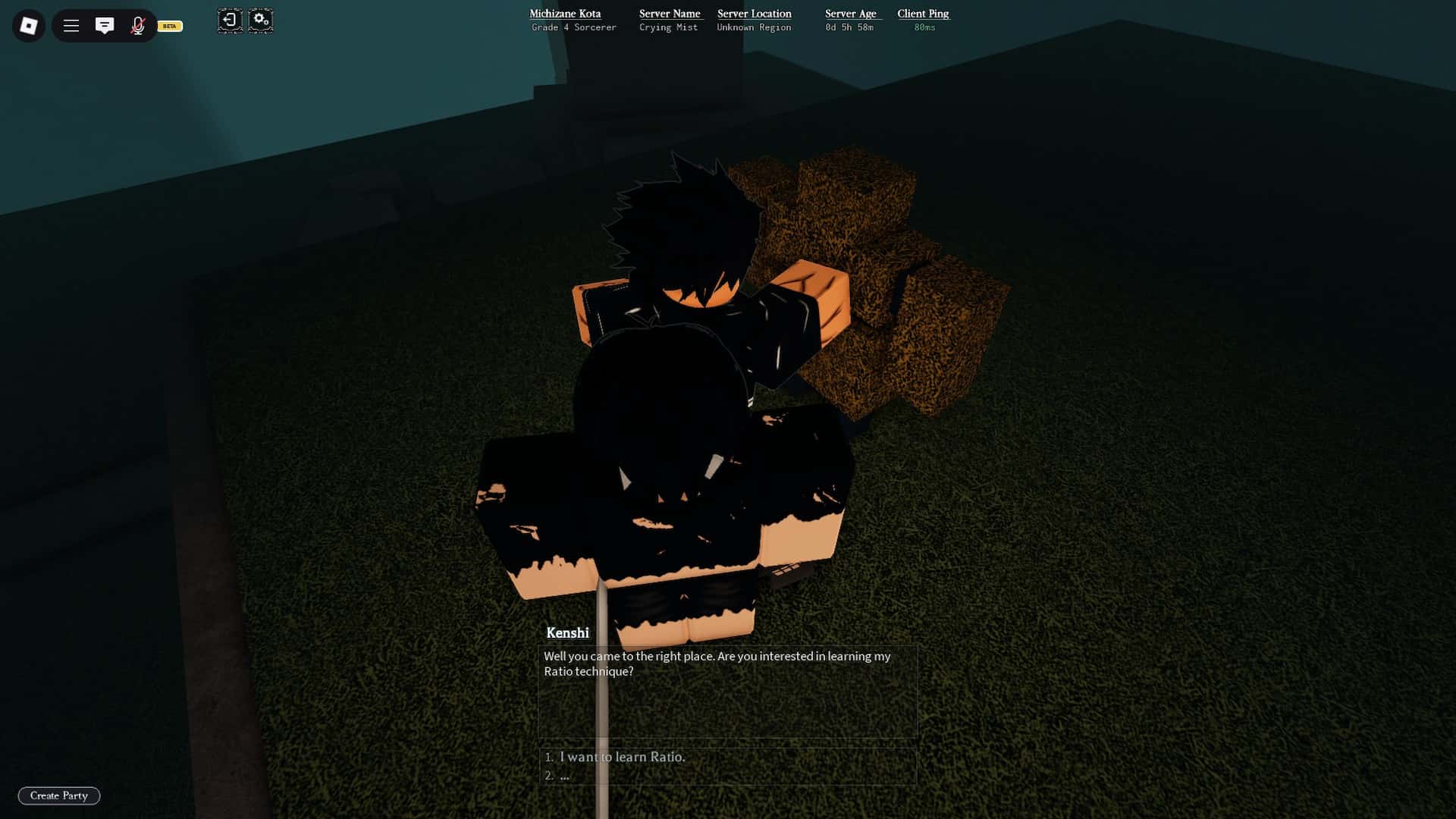 How to get cursed techniquesin Heian Roblox experience.
