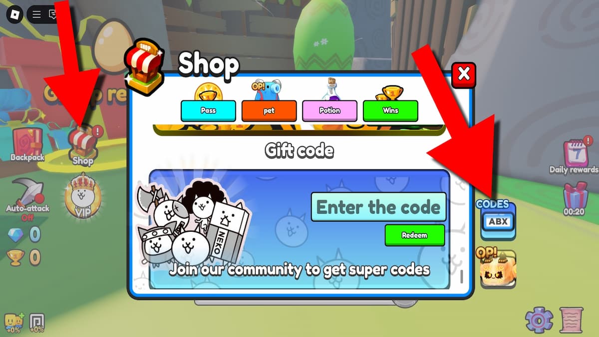 How to redeem Battle Cat Evolution codes.