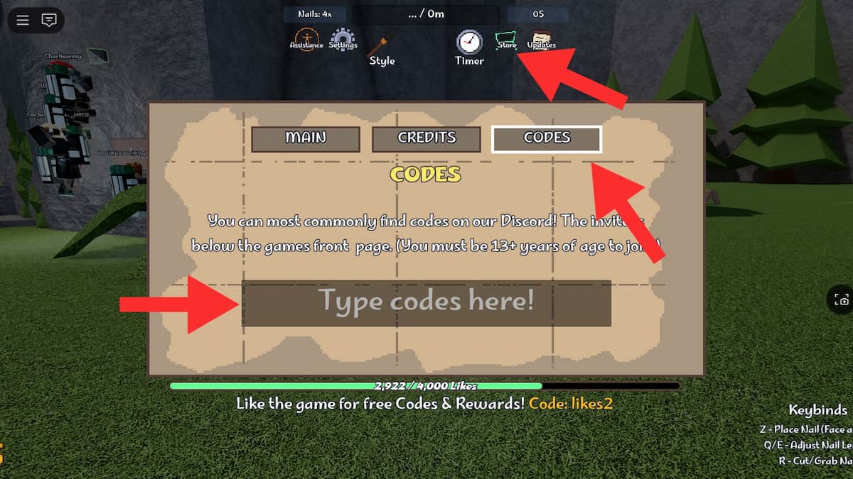 How to redeem Climbing Game codes