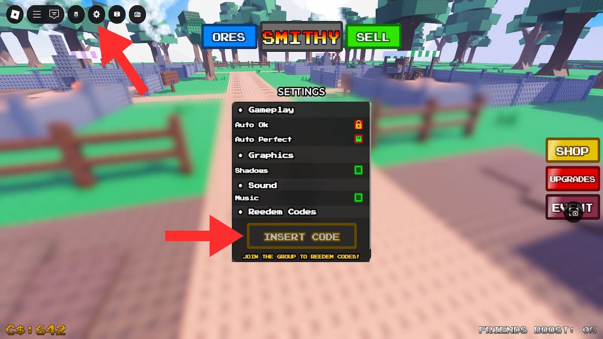 How to redeem Forge Master codes