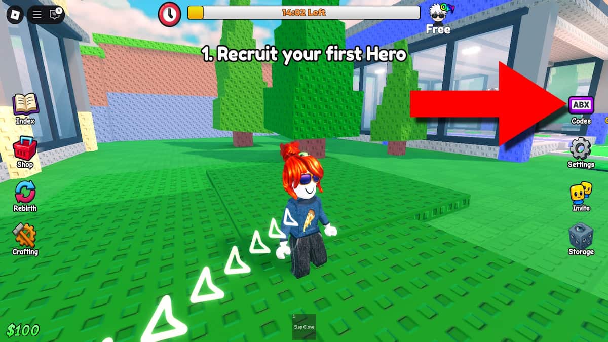 How to redeem codes in Steal an Anime Character.