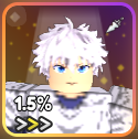 Liveua unit in Anime Run Kingdom Roblox experience.