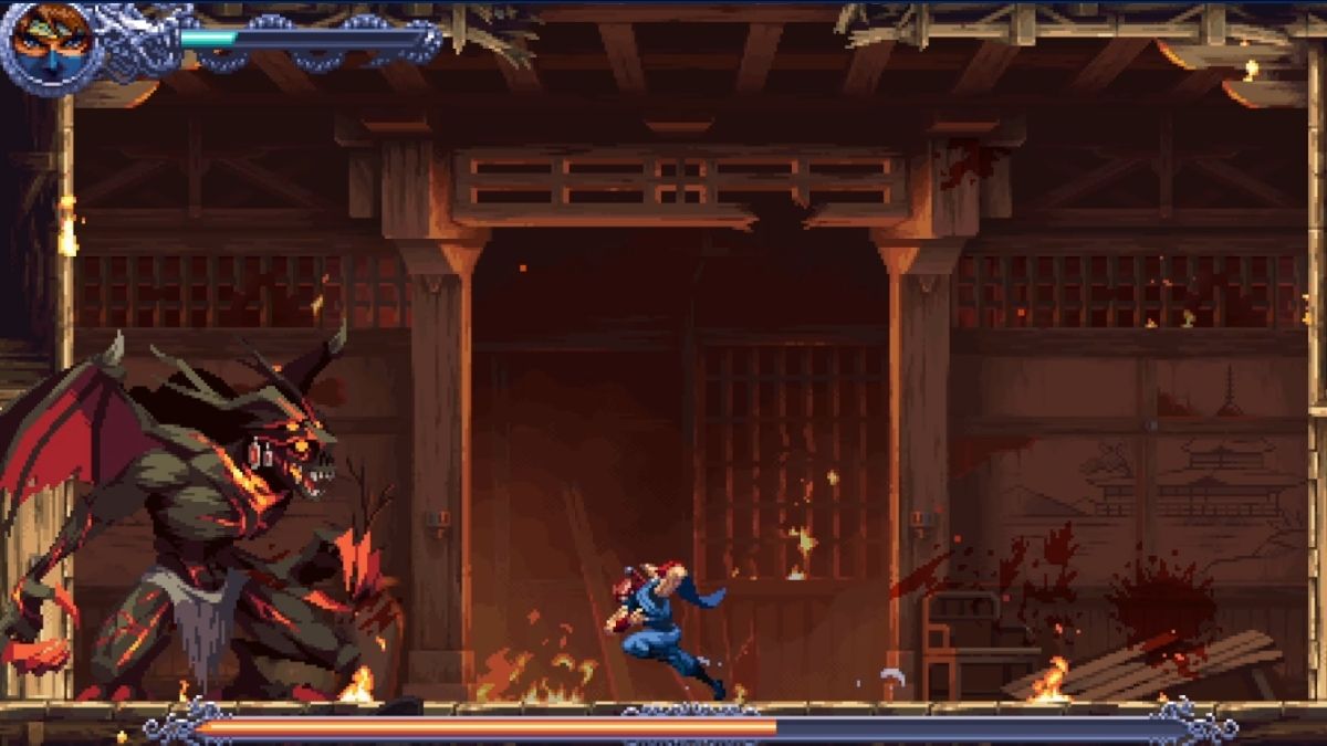 Ninja Gaiden Ragebound boss