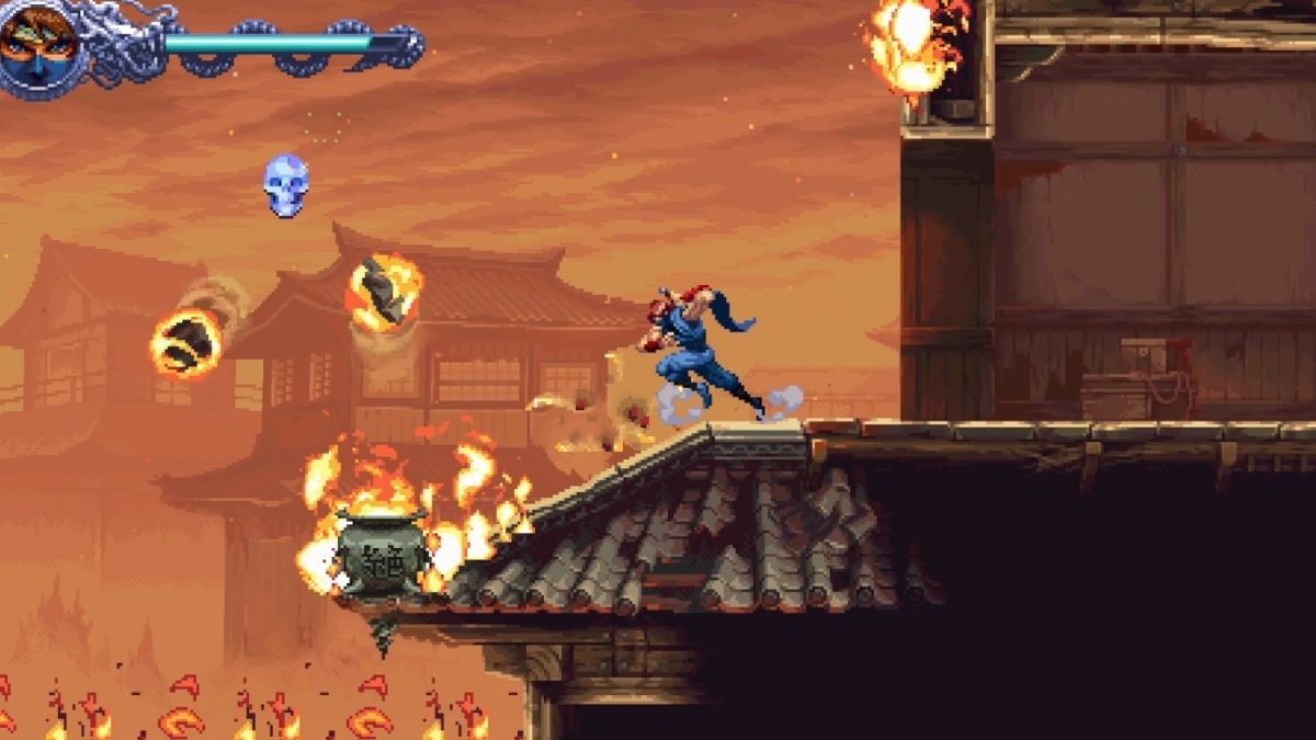 Ninja Gaiden Ragebound Skull collectible
