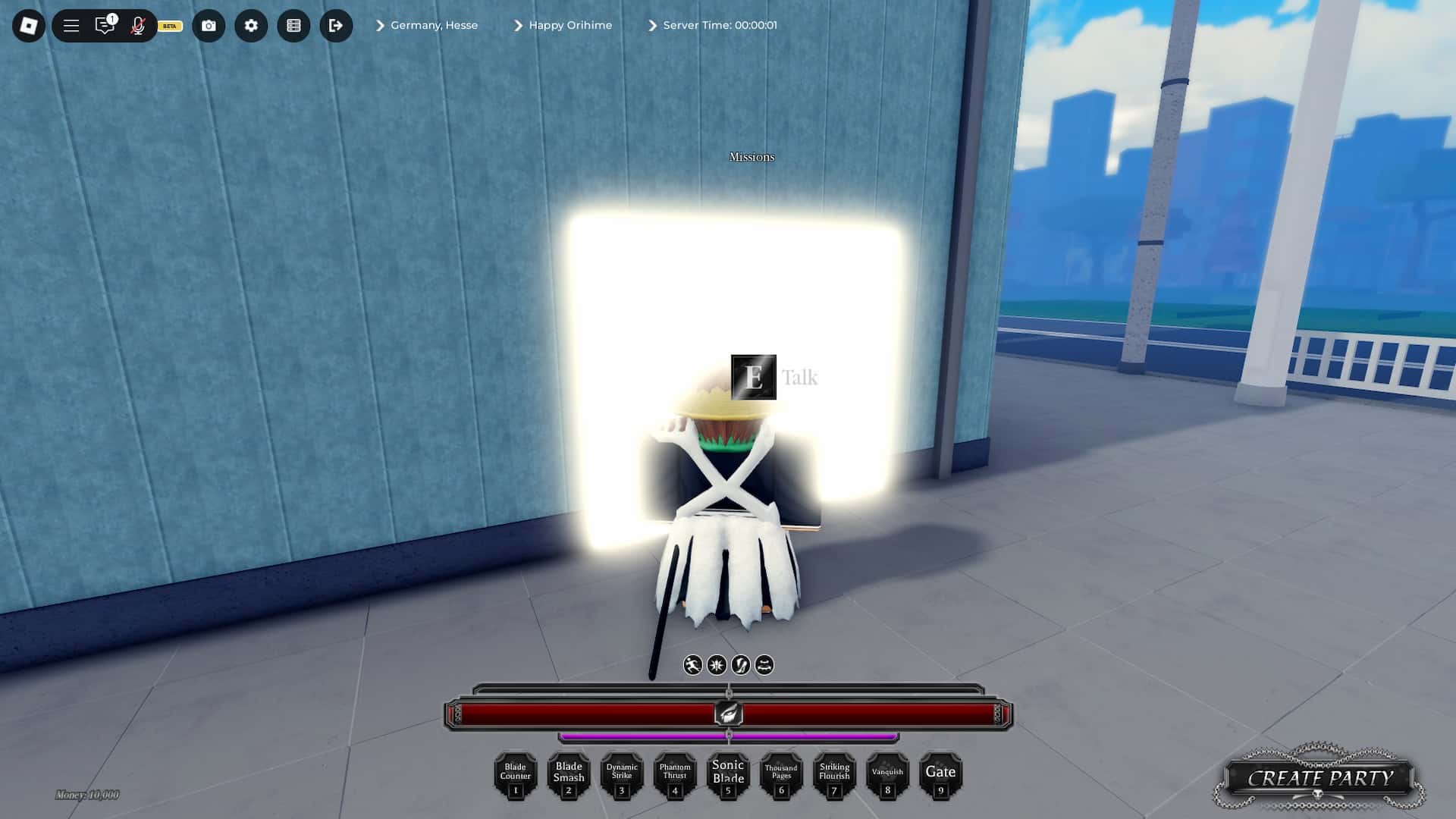 Missions and other game modes in Paradox Roblox experience