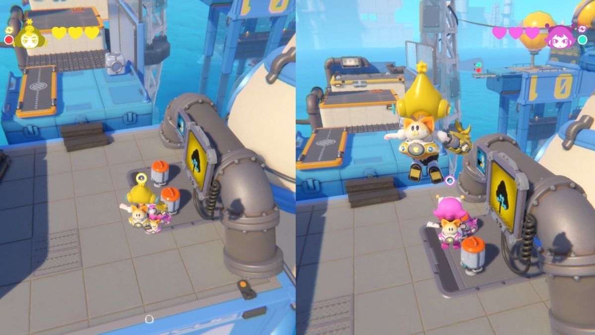 Popucom stage gameplay