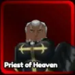 Priest of Heaven unit in Anime Rangers X Roblox experience