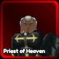 Priest of Heaven unit in Anime Rangers X Roblox experience