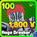 Rage Breaker unit in Anime Rangers X