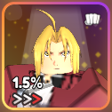 Redward unit in Anime Run Kingdom Roblox experience.