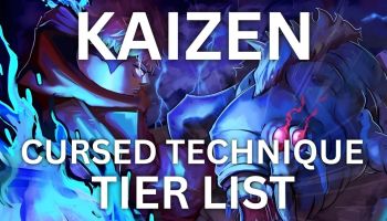 Kaizen cursed technique tier list.