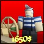 SeaConductor unit in Wild Rails Tower Defense Roblox experience.