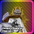 Vampire Emperor Heaven unit in Anime Rangers X Roblox experience