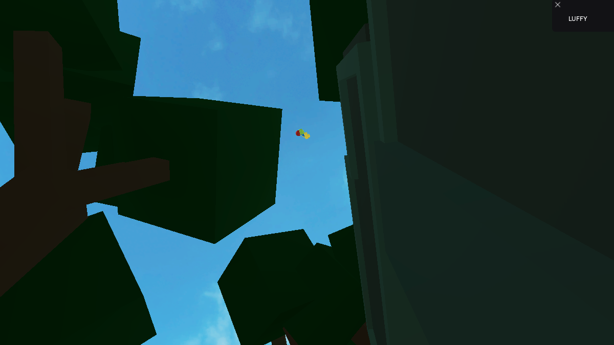 Body flying away with the Balloon in Hide the Body