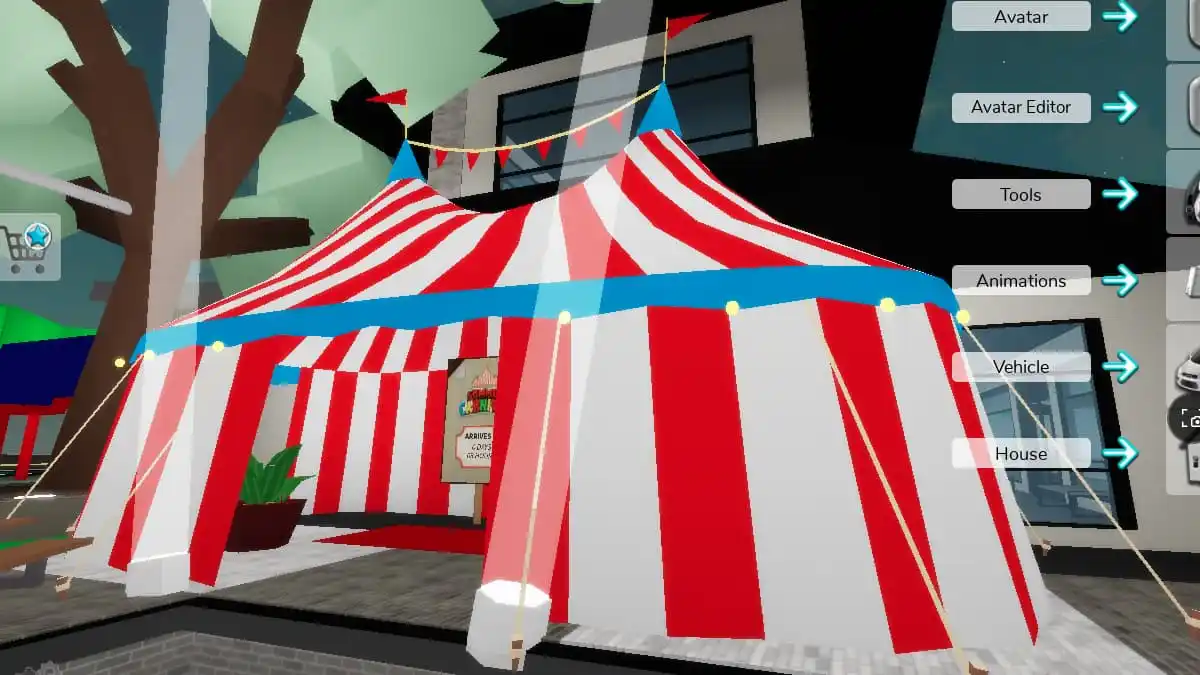 Roblox Brookhaven RP Summer Carnival Event Tent