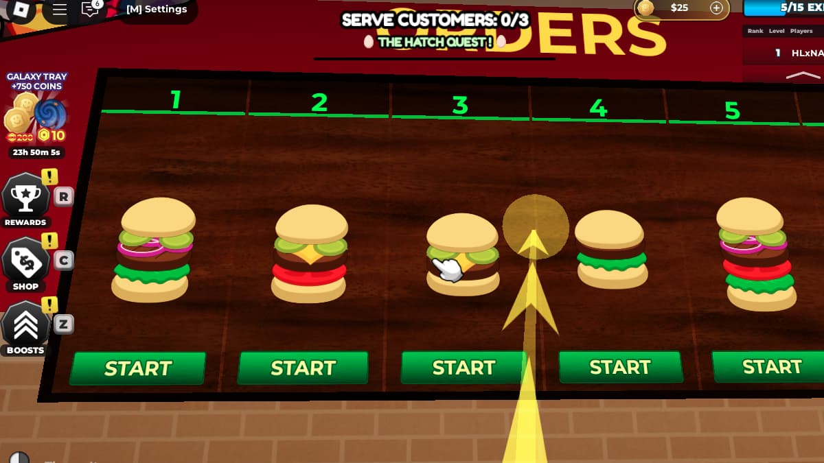 Darkness egg location in Burger Game - Roblox The Hatch Event