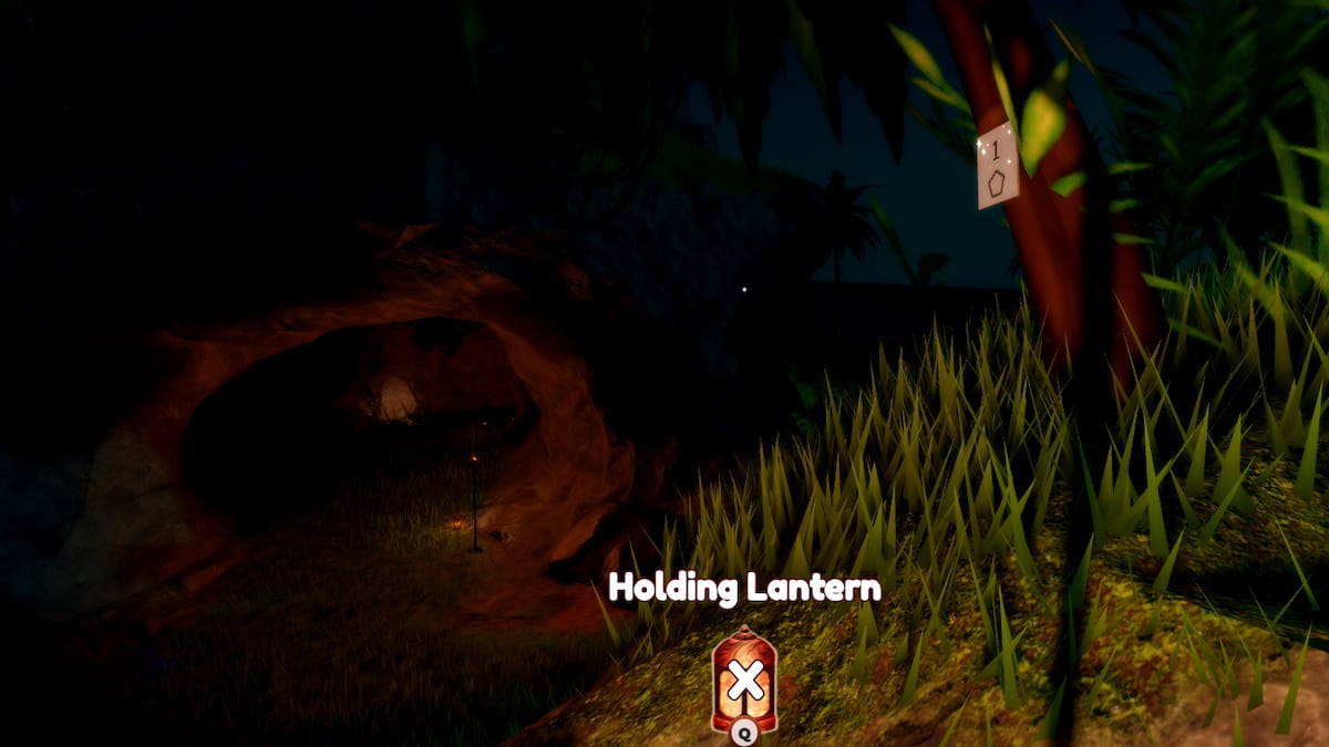 A Note Locations near a Cave