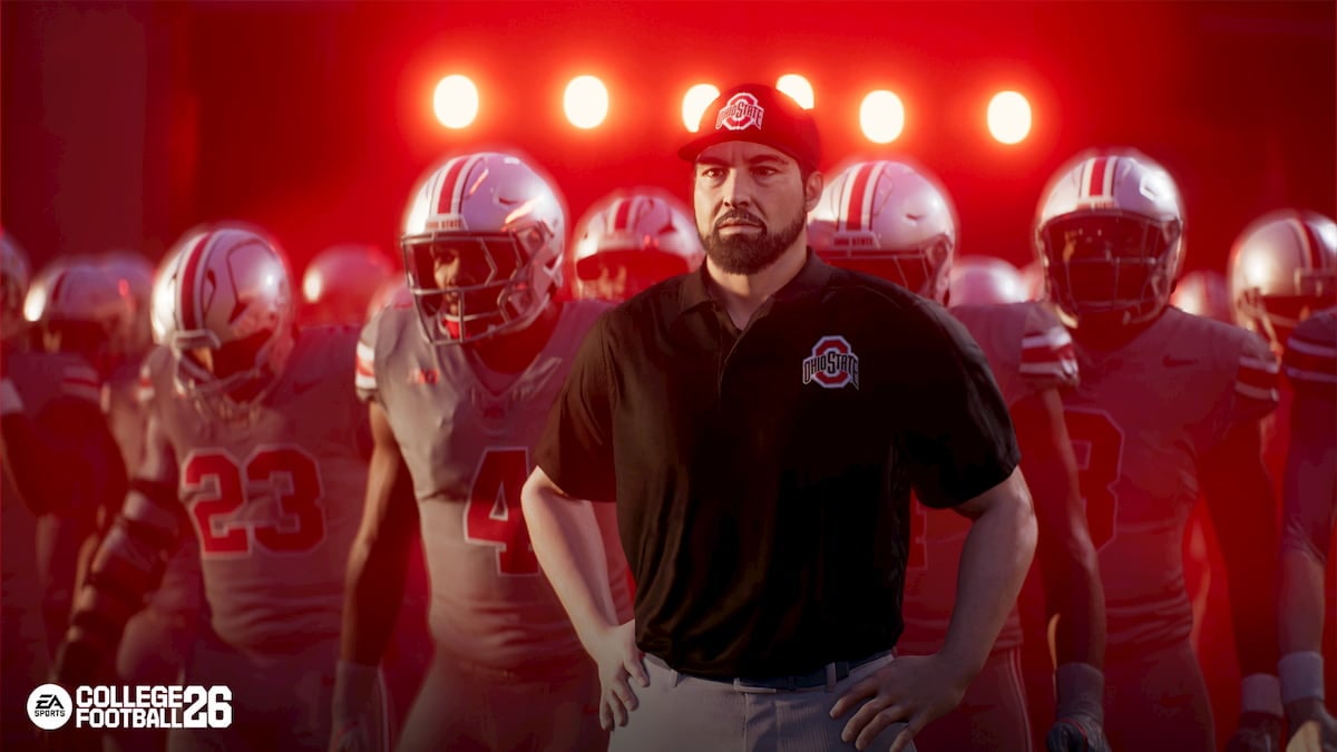 EA SPORTS™ College Football 26 promo art.