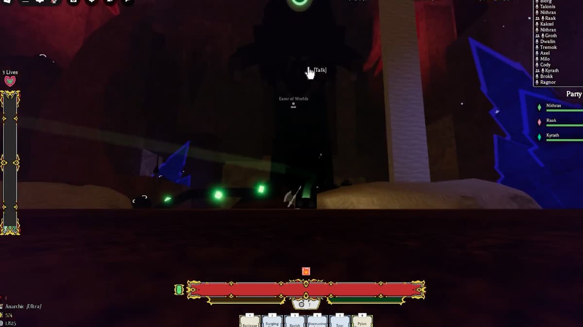 Eater of Worlds Ultra Trainer Location in Rogueblox