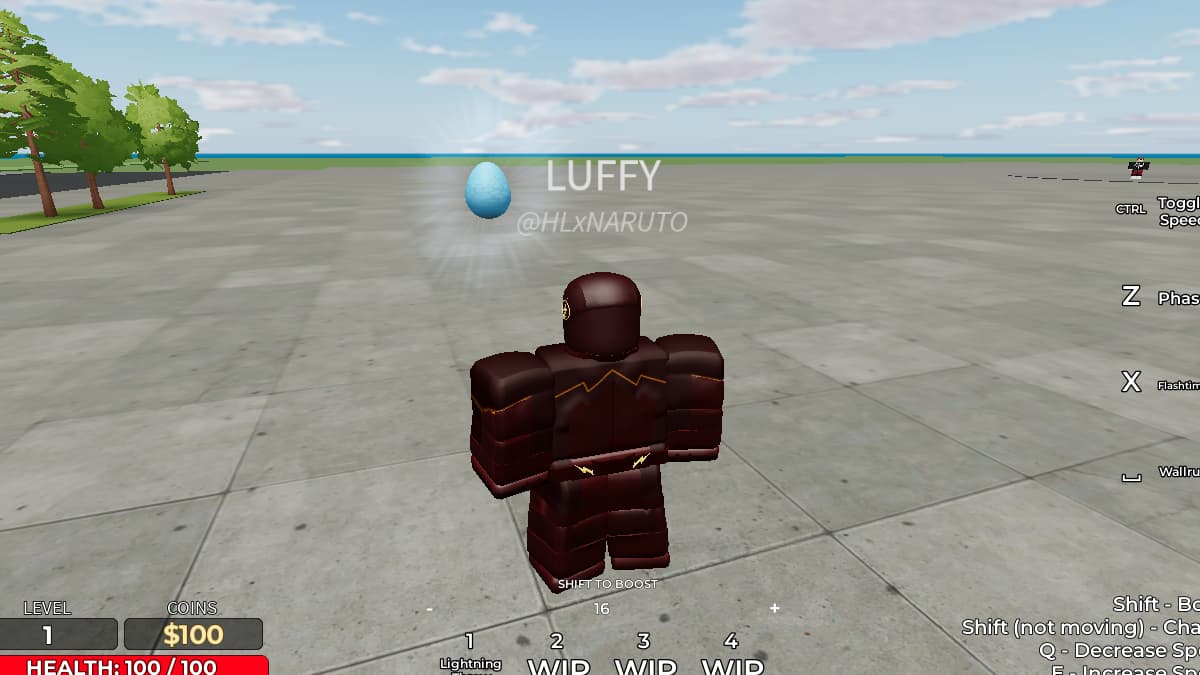 Water egg location in Speedster Roleplay - Roblox The Hatch Event