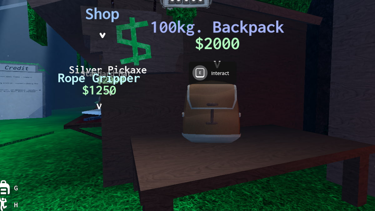 Equipment in Abyss Miner
