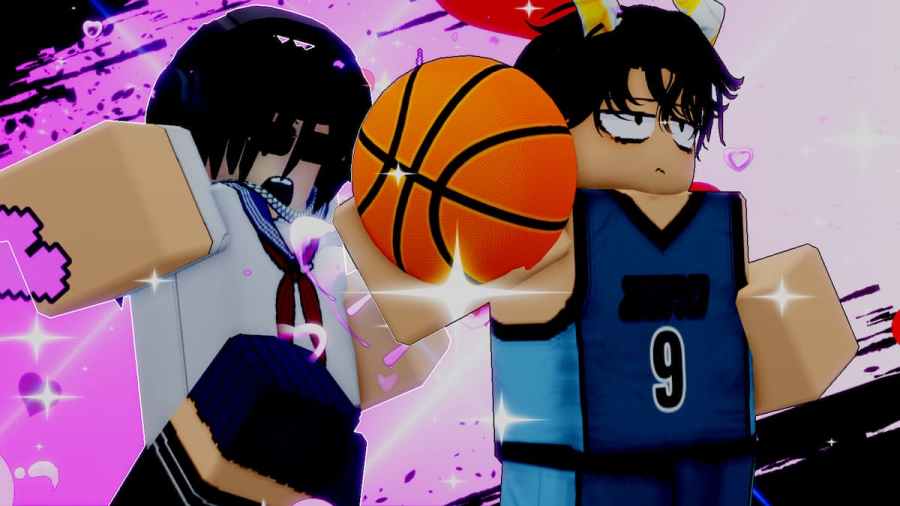 Two Players in Basketball Zero