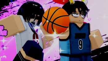 Two Players in Basketball Zero