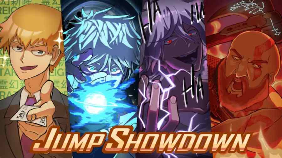 Several Characters in Jump Showdown