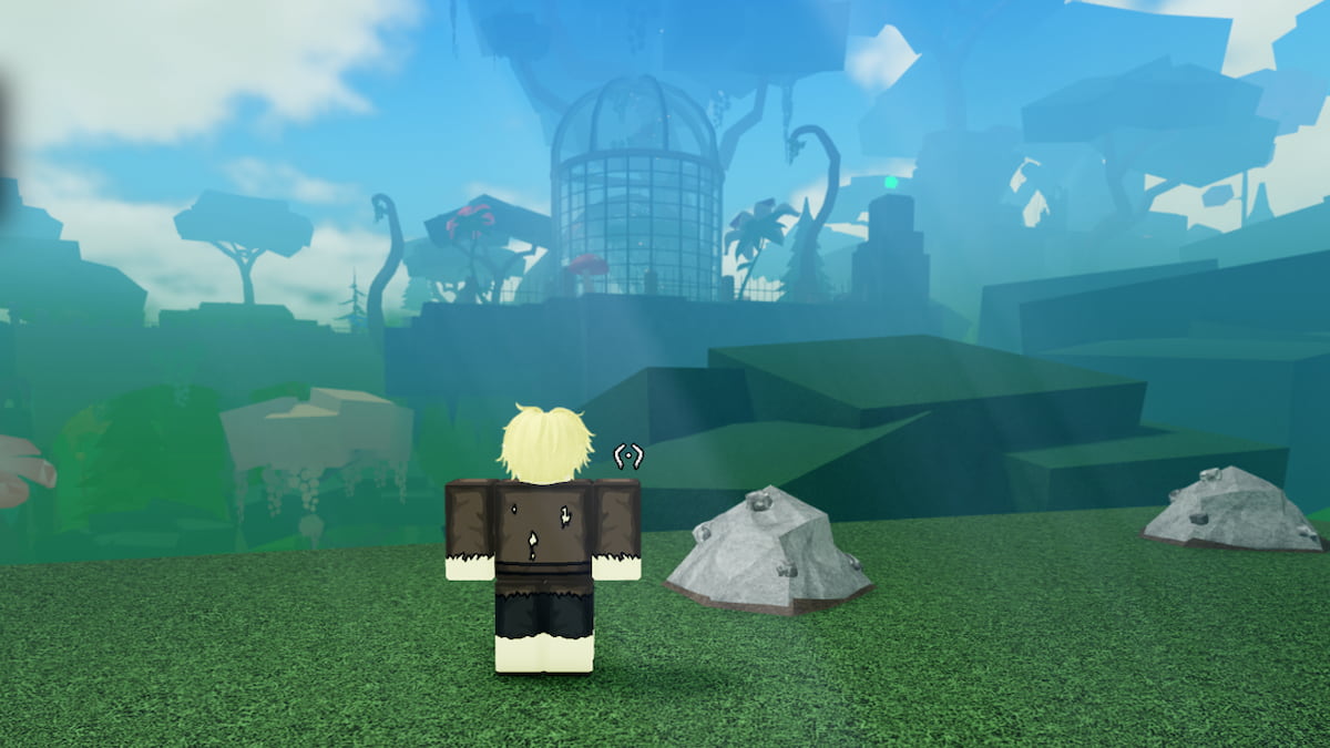A player standing in RogueBlox