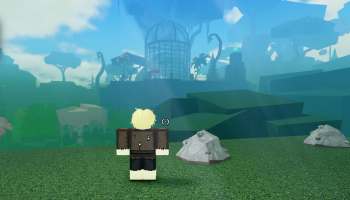 A player standing in RogueBlox