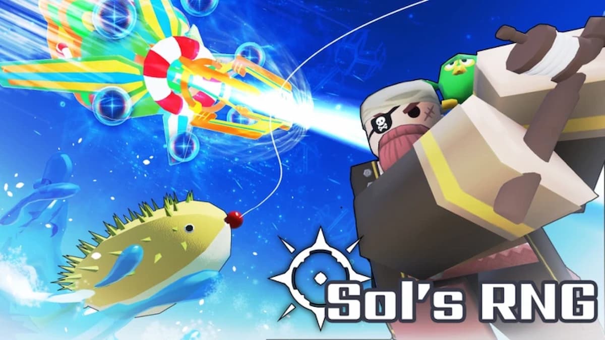 A player catching a fish in Sol's RNG