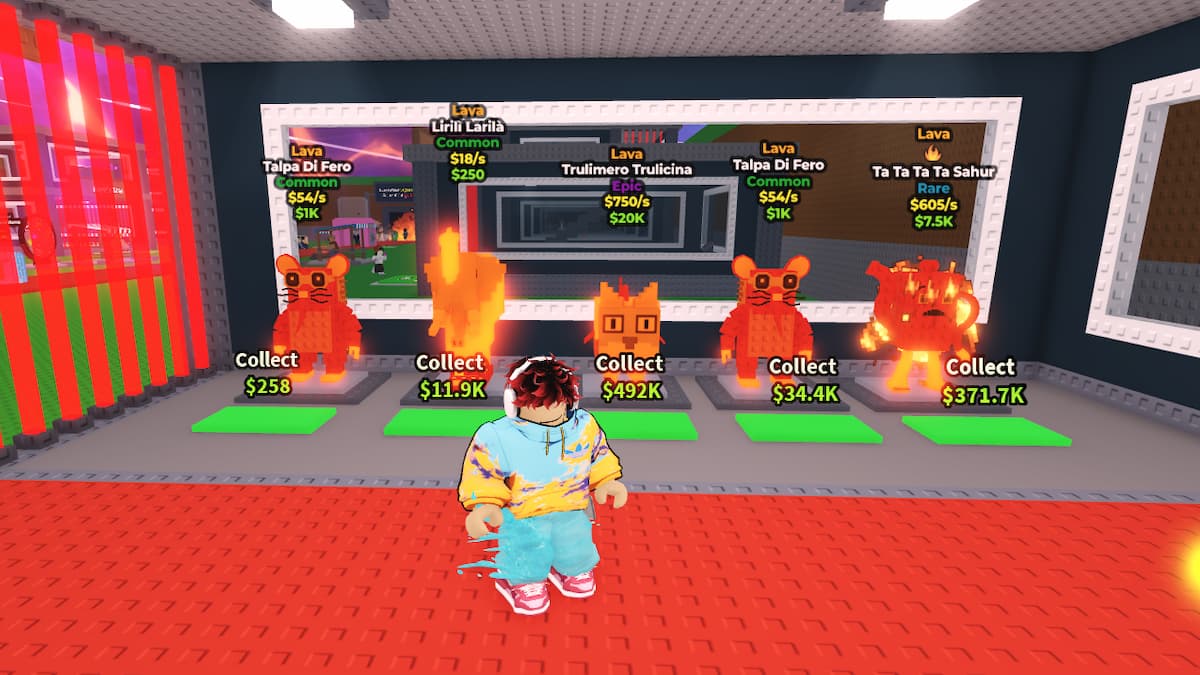 A base with Lava and Magma Players