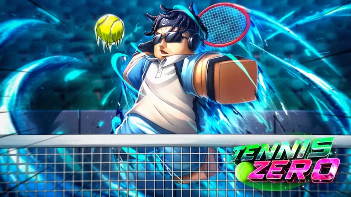 A player hitting a ball using raquets